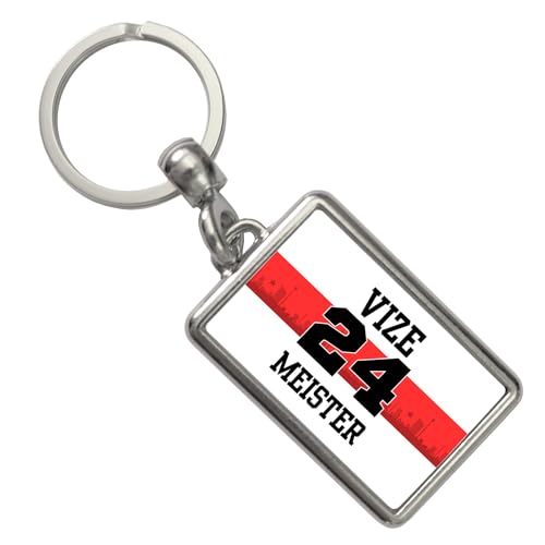 Stuttgart Brustring Schlüsselanhänger mit Spruch Vizemeister 2024 Überraschungserfolg Fußball Liebe Schwaben Stolz Liga Träume Internationale Bühne von speecheese