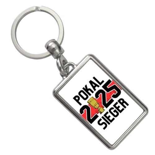 speecheese Stuttgart Pokalsieger 2025 Schlüsselanhänger Fußballfanartikel - einzigartiger Stuttgart Schlüsselring von speecheese