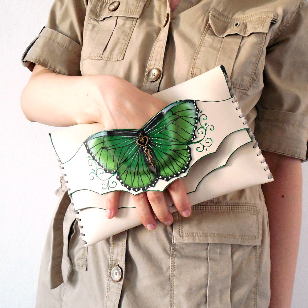 Grün Blau Schmetterling Brautjungfern Clutch Jahrestag Geschenk Besonderer Anlass Bemalt Hochzeit Ausgefallene Abend Tasche Grün Blau Schmetterling Brautjungfern Clutch Jahrestag Geschenk Besonderer Anlass Bemalt Hochzeit Ausgefallene Abend Tasche von spiculdegrau