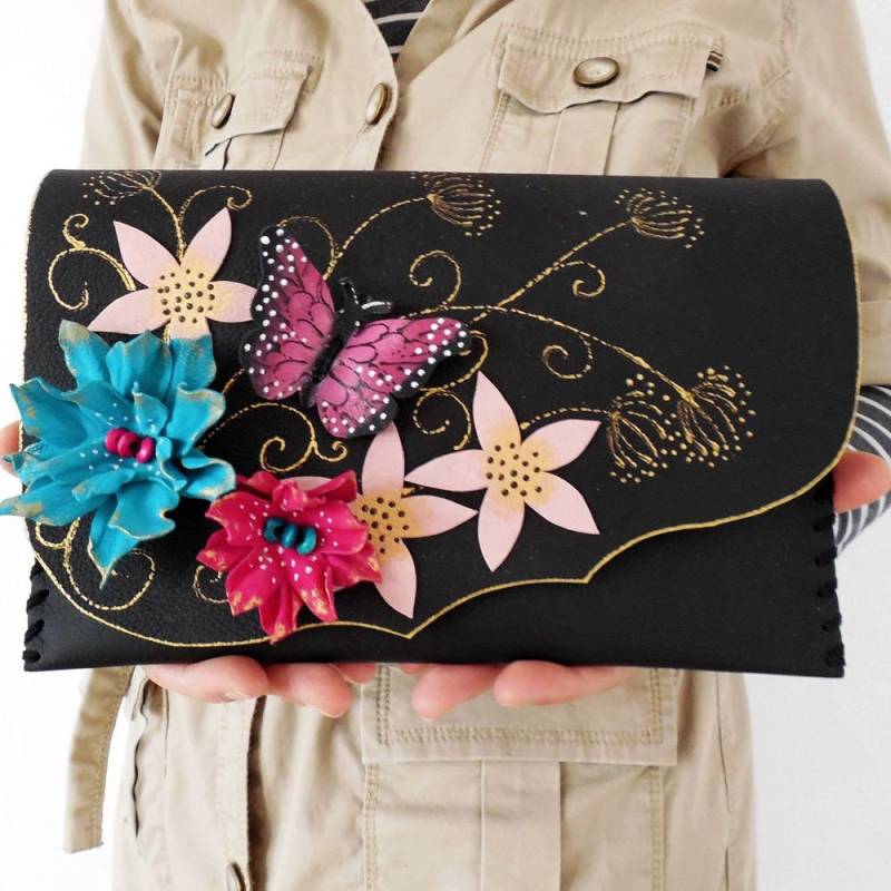 Teal Blumentasche, Pink Blumentasche, Sommertasche, Flippige Tasche, Einzigartige Jubiläumsgeschenk, Geschenk Für Sie, Ledergeschenk Teal Blumentasche, Pink Blumentasche, Sommertasche, Flippige Tasche, Einzigartige Jubiläumsgeschenk, Geschenk Für Sie, Ledergeschenk von spiculdegrau