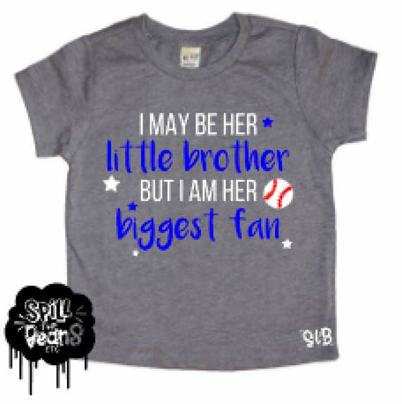 Ich Kann Seine Ihr Kleiner Bruder Schwester Größten Fan Baseball Passende Familie Shirts Benutzerdefinierte Team Farben Basketball-Trikots Lacrosse Ich Kann Seine Ihr Kleiner Bruder Schwester Größten Fan Baseball Passende Familie Shirts Benutzerdefinierte Team Farben Basketball-Trikots Lacrosse von spillthebeansetc