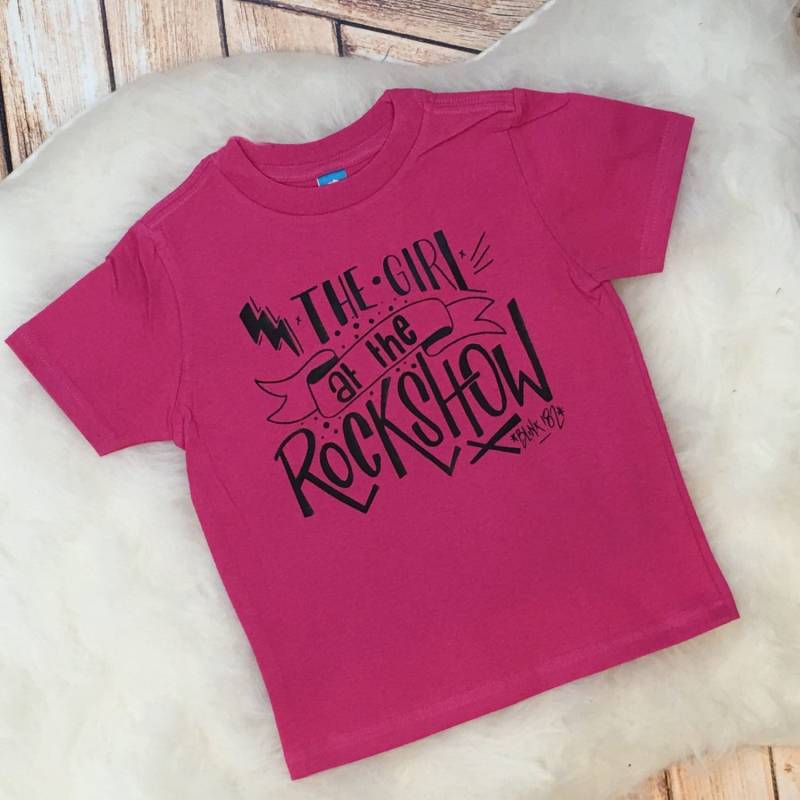 Lustiges Kinder T-Shirt Fell in Love With A Girl Rock Show Blink Zitat Kleinkind, Säugling Shirt Bodysuit Trap Music Songtext 182 von spillthebeansetc