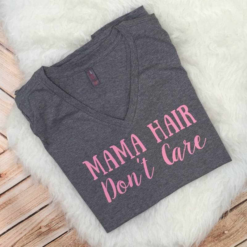 Mama Haarpflege Nicht Brötchen #mamalife Haarknoten Erwachsenen Lustiges Shirt Frauen Plus Größe Verfügbar 2 X 3 4 Einzigartiges von spillthebeansetc