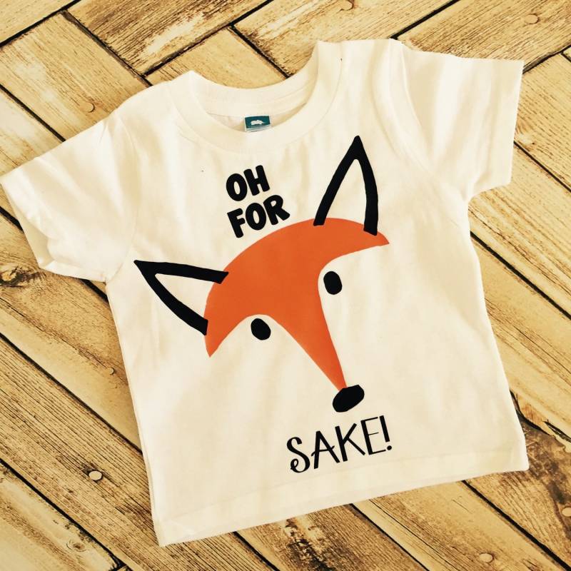 Oh Für Fox Sake Body Kleinkind Shirt Jeder Größe Säugling Baby-Ausrüstung von spillthebeansetc