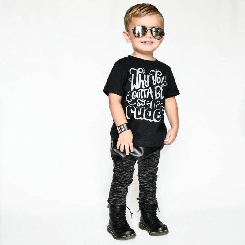 Warum Sie So Unhöflich Kid Trendige T-Shirt Oder Bodysuit Baby Kleinkind Jungen Mädchen Kleidung Sein Musst von spillthebeansetc