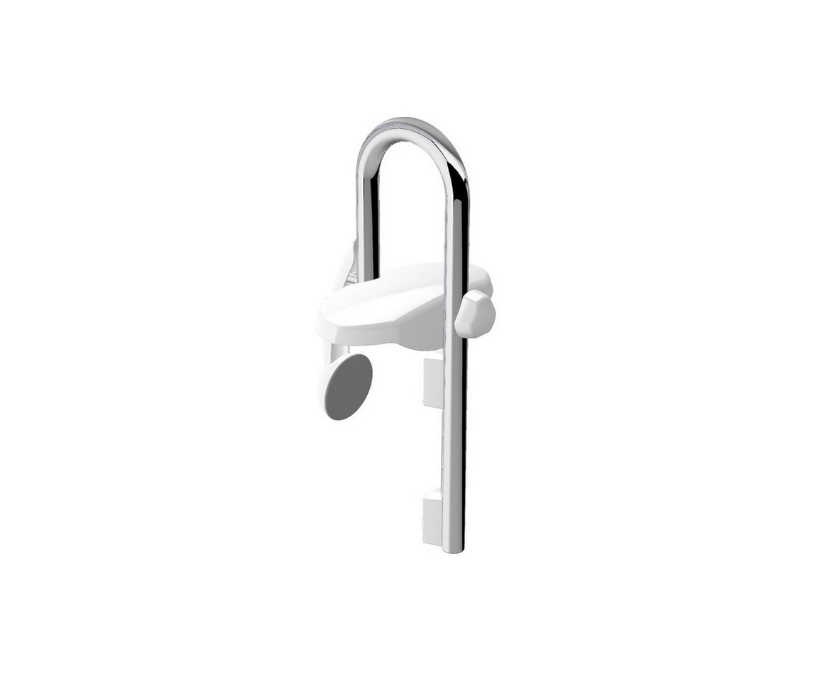 spirella Badewannen-Einstiegshilfe VIVAWELL, belastbar bis 120 kg, Hochwertiger Edelstahl verchromt, Rostfrei, Ergonomisch und anwendungsfreundlich, Passt auf jede handelsübliche Badewanne: Verstellbereich Wannendicke 55-110 mm von spirella