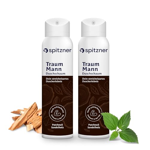 Duschschaum Pure Man 2er Pack (2 x 150ml) von Spitzner von spitzner