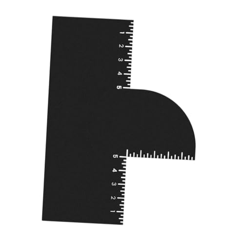 Enhance Barber Card Edge Hair Line Tool, Wiederverwendbare PVC-Schablone für Männer Haaransatz Styling Enhance Barber Card Edge Hair Line Tool, Wiederverwendbare PVC-Schablone für Männer Haaransatz Styling von sporful