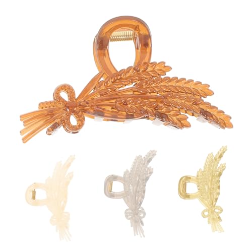 Haarklammern für dickes Haar, dekorative Haarspangen für Damen, Kunststoff-Haarschmuck, 4 Stück von sporful