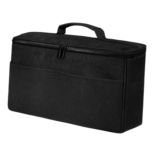 Hair Tools Reisetasche Organizer für Glätteisen, Trockner, Bürste, Lockenstab Aufbewahrungsbox, 37 x 10 x 20 cm, schwarzes Polyester Hair Tools Reisetasche Organizer für Glätteisen, Trockner, Bürste, Lockenstab Aufbewahrungsbox, 37 x 10 x 20 cm, schwarzes Polyester von sporful