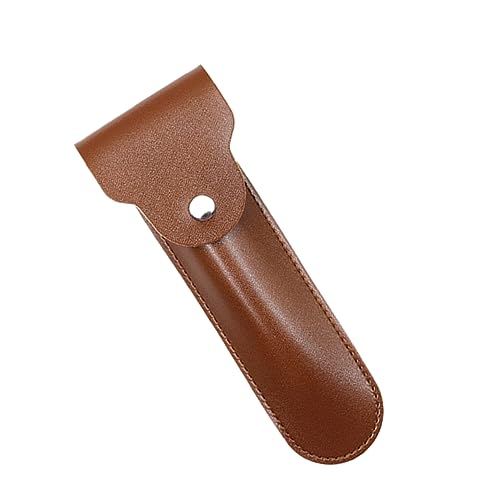 PU-Leder-Rasiereretui für Rasierhobel, kompakte Schutzhülle von sporful