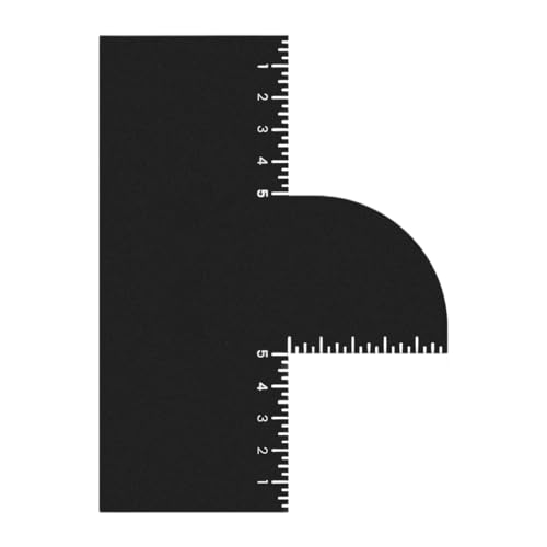 Verbesserungskarte für Friseur-Haaransatzmacher – wiederverwendbares Bart-Line-Up-Werkzeug mit Farbspray für professionelle Styling-Männer, 15 x 6 cm Verbesserungskarte für Friseur-Haaransatzmacher – wiederverwendbares Bart-Line-Up-Werkzeug mit Farbspray für professionelle Styling-Männer, 15 x 6 cm von sporful