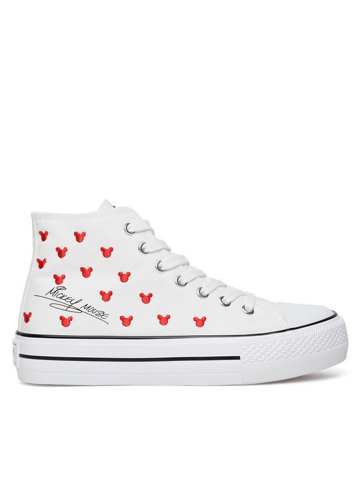 sprandi Sprandi Sneakers aus Stoff Mädchen SS24-249DSTC Weiß Sneaker von sprandi