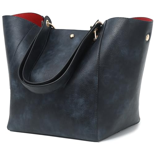 sqlp Taschen Damen Leder Groß Shopper Gross Henkeltaschen Tasche Student Schultasche Arbeit Handtaschen von sqlp