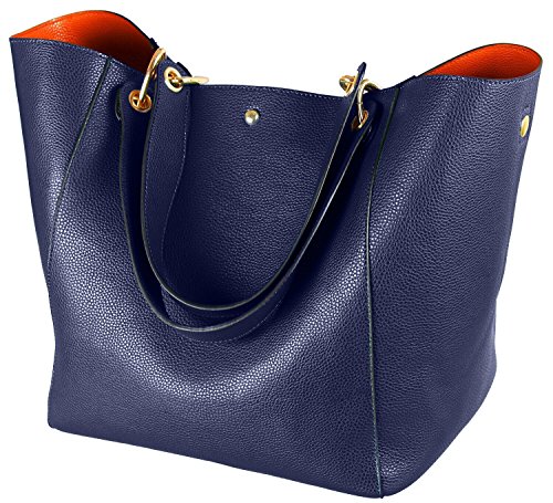 sqlp Taschen Damen Leder Groß Shopper Gross Henkeltaschen Tasche Student Schultasche Arbeit Handtaschen von sqlp