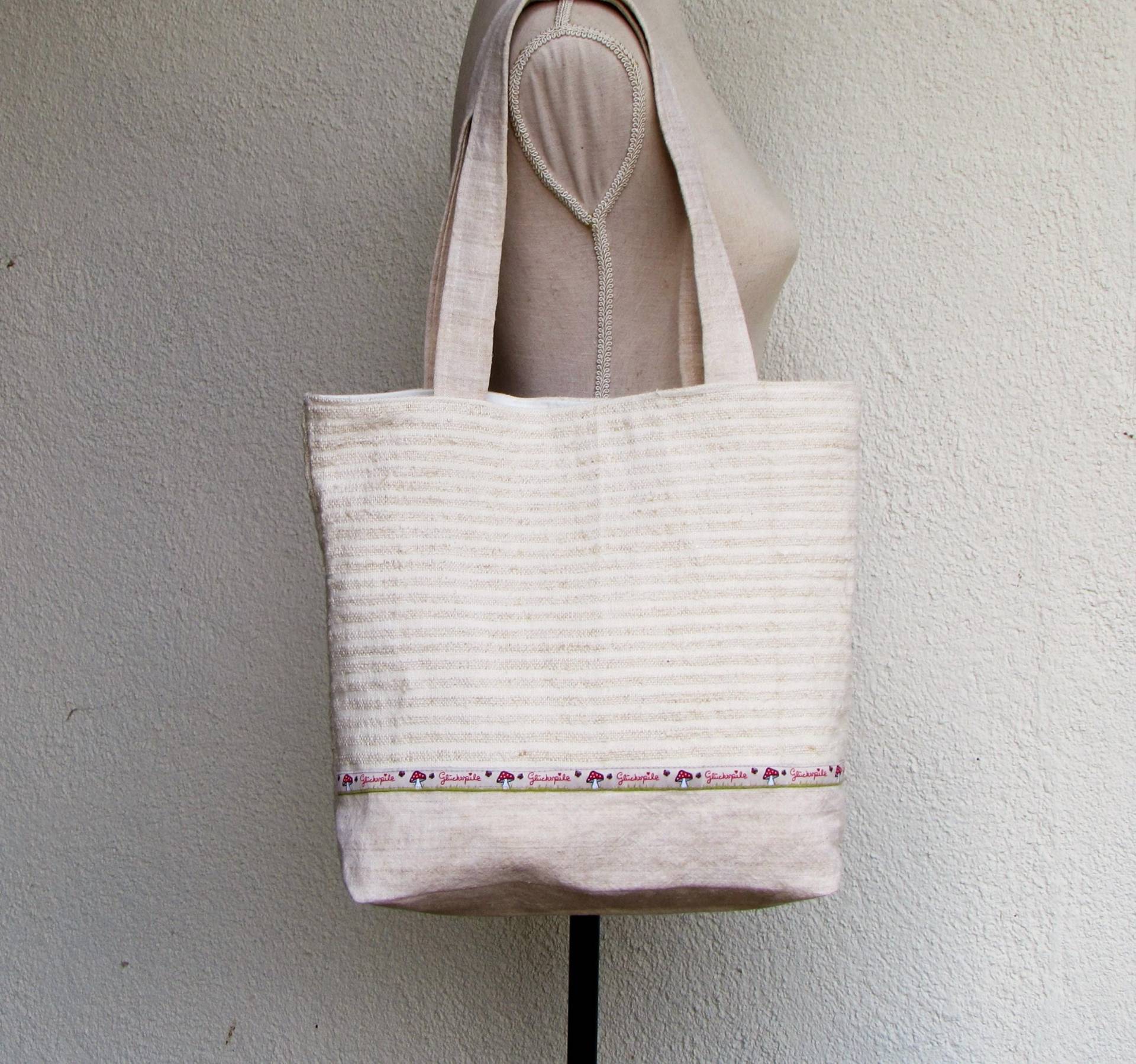 Bio - Leinen, Edel Und Schön, Schultertasche von srejach1