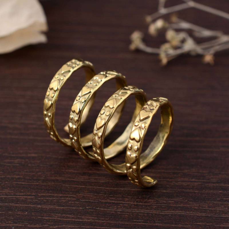Arthritis Ring, Trigger Finger Adjustable Eds Finger Split Ring, Thumb Ring, Splint Knuckle Ring For Women von sristhijewels