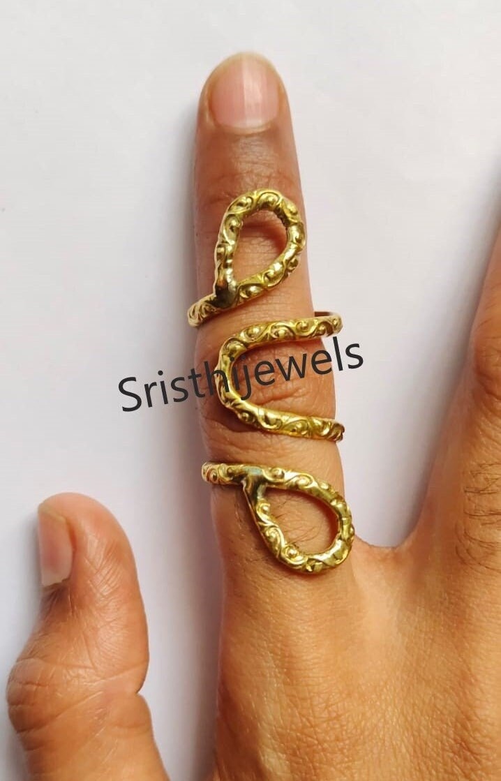 Trigger Finger Rings, Arthritis Eds Splint Mallet Adjustable Personalized Gifts, Unique Rings von sristhijewels