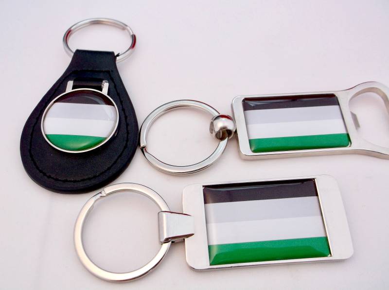 Androphilia Pride Flag Lgbt Bewegung Gay-Pride Lgbtq Rainbow Schlüsselanhänger Keyring Kette Keychain Flaschenöffner von srmerchandise