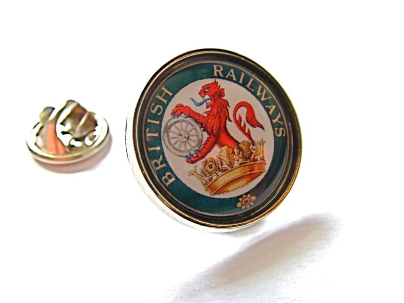 Br British Rail Eisenbahn Gwr Radfahren Löwe Doppelpfeil Anstecknadel von srmerchandise