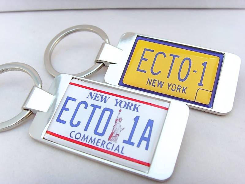 Ghostbusters Ecto-1 Ecto 1A Lizenz Anzahl Teller Schlüsselanhänger von srmerchandise