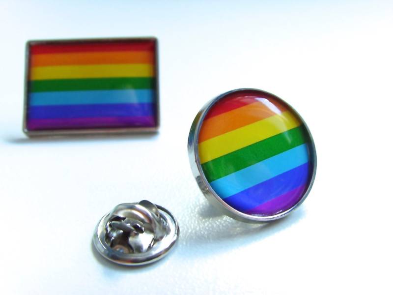 Regenbogenfahne Lgbt Bewegung Gay Pride Anstecknadel Abzeichen Krawattennadel von srmerchandise