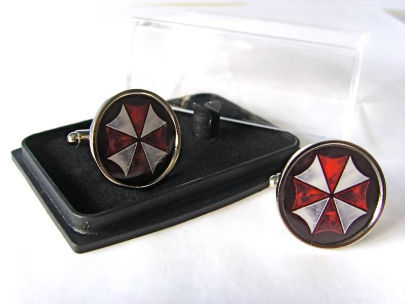 Resident Evil Umbrella Corporation Manschettenknöpfe von srmerchandise