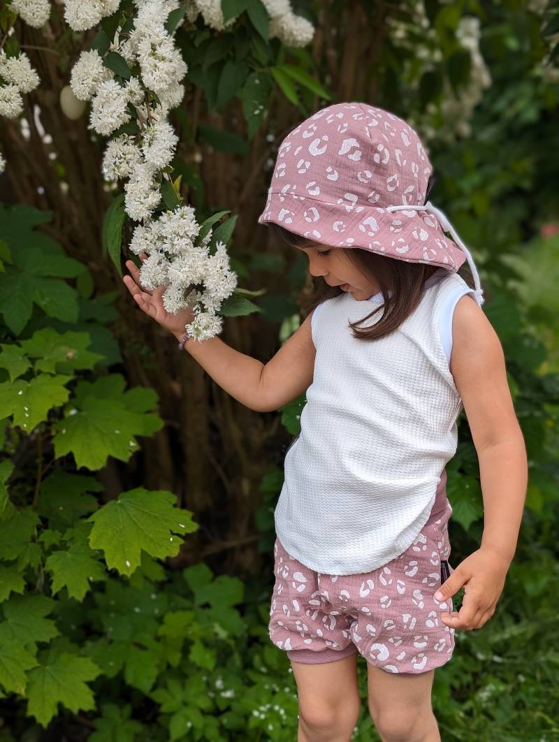 Basic Top - Hemdchen Tank Waffeljersey Baumwolljersey Shirt Mädchen- Kind Baby Kinderkleidung von sschleifenliebee