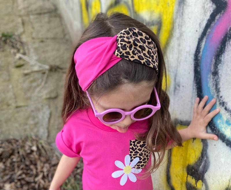 Dein Design Haarband | Stirnband Leo Basic Mädchen von sschleifenliebee