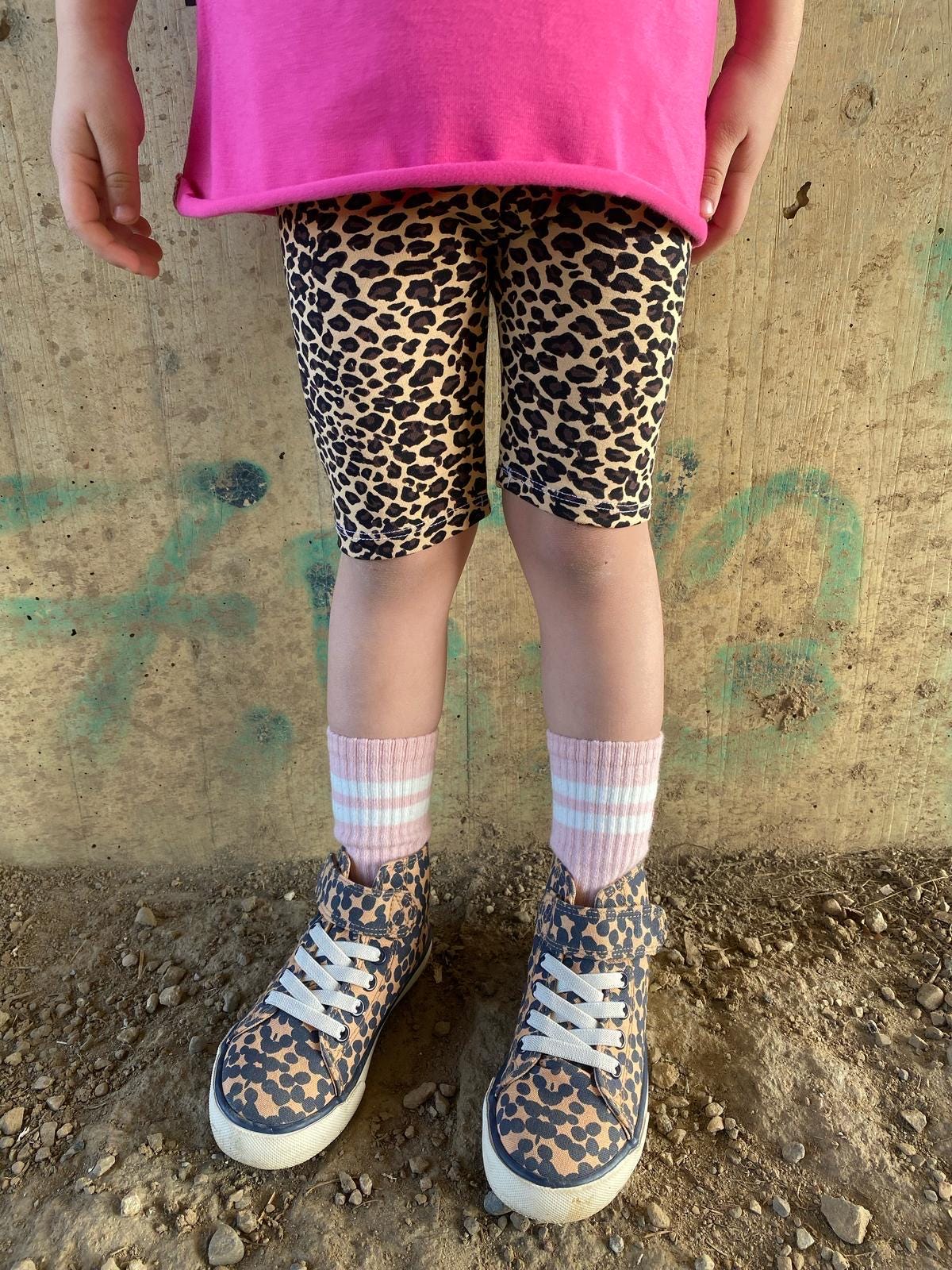 Dein Design | Leo Radlerhose Radler Leggings Sommer Mädchen von sschleifenliebee
