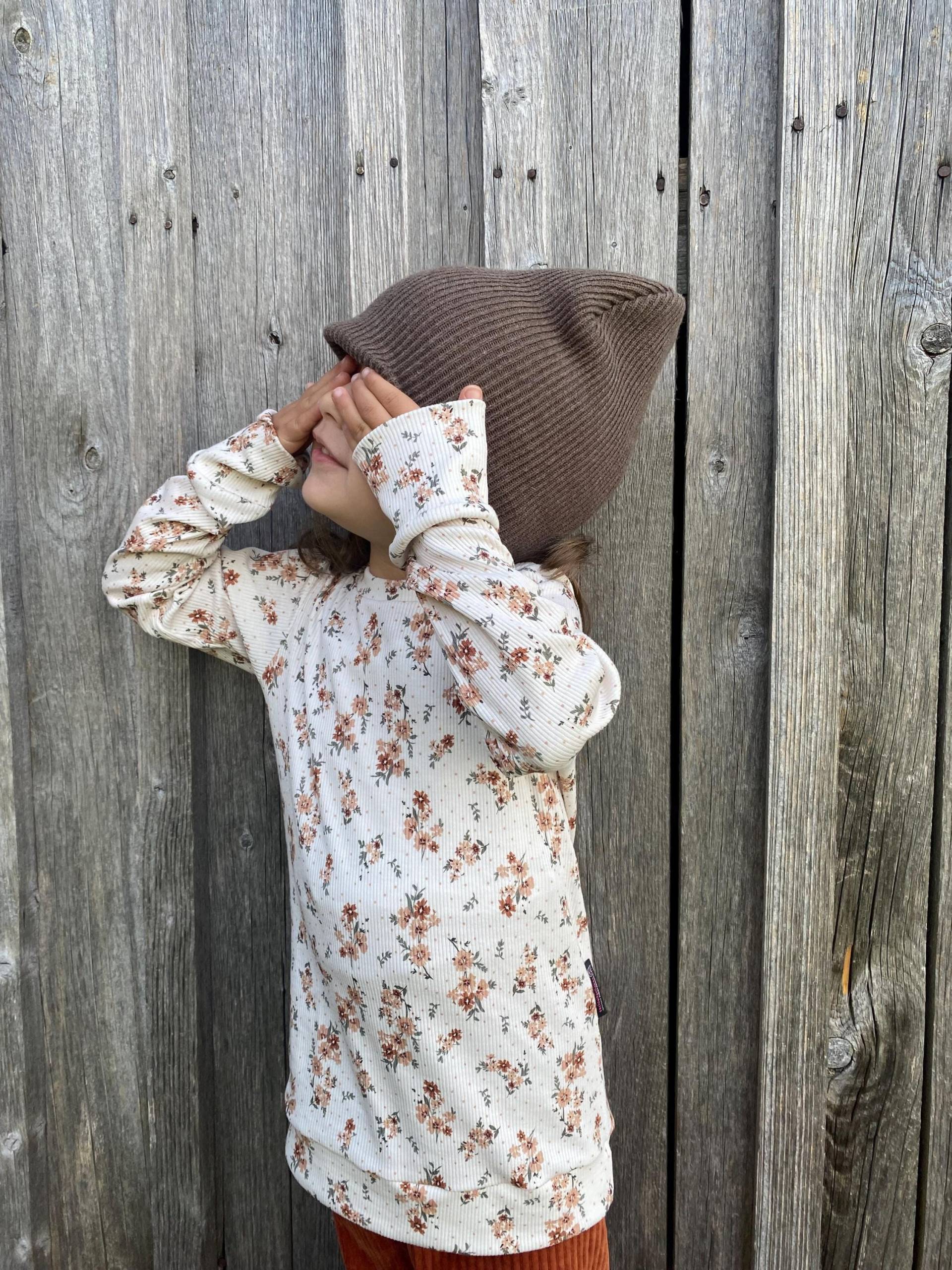 Longsleeve - Blumen Langarmshirt Rippjersey Baumwolljersey Shirt Mädchen Kind Baby Kinderkleidung von sschleifenliebee