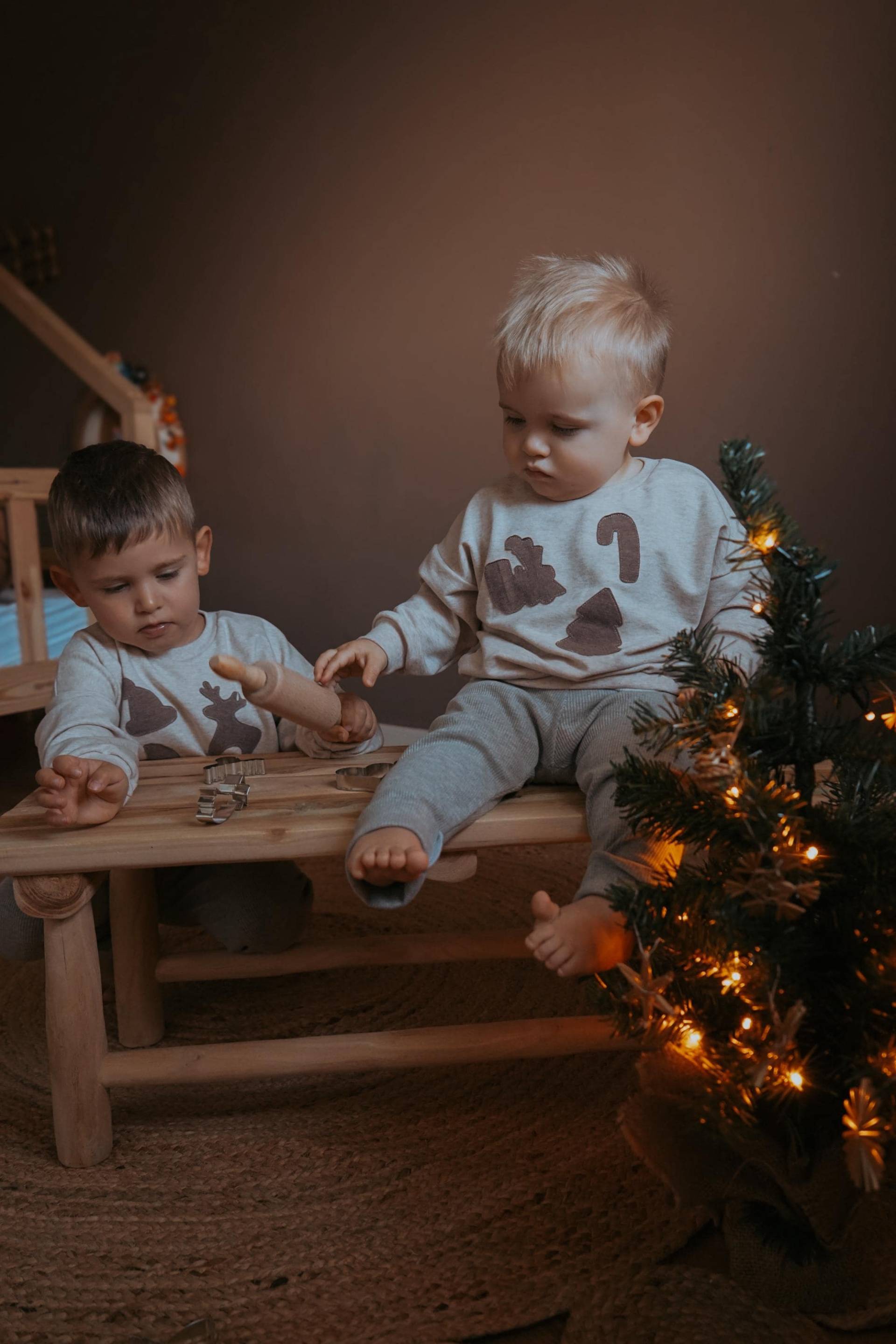 Mode Zum Fest | Oversized Sweater Plätzchen Weihnachtspullover Weihnachten Mädchen Junge Baby von sschleifenliebee