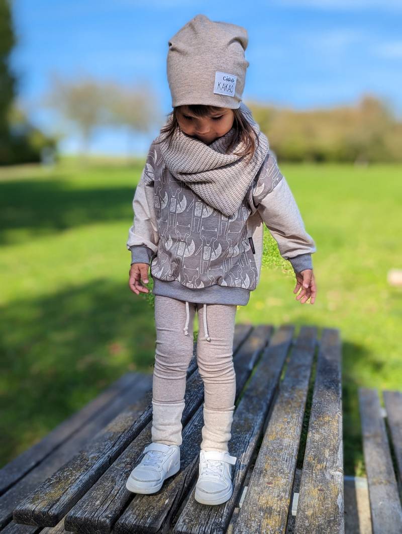 Oversized Sweater - Fuchs Sommersweat Mädchen Junge Unisex Baby Kinderkleidung von sschleifenliebee