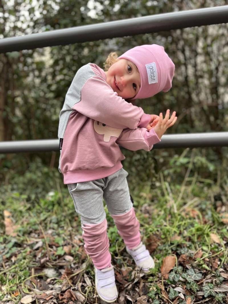 Regular Fit Jogger - Color-Blocking Sommersweat Mädchen Baby Kinderkleidung von sschleifenliebee
