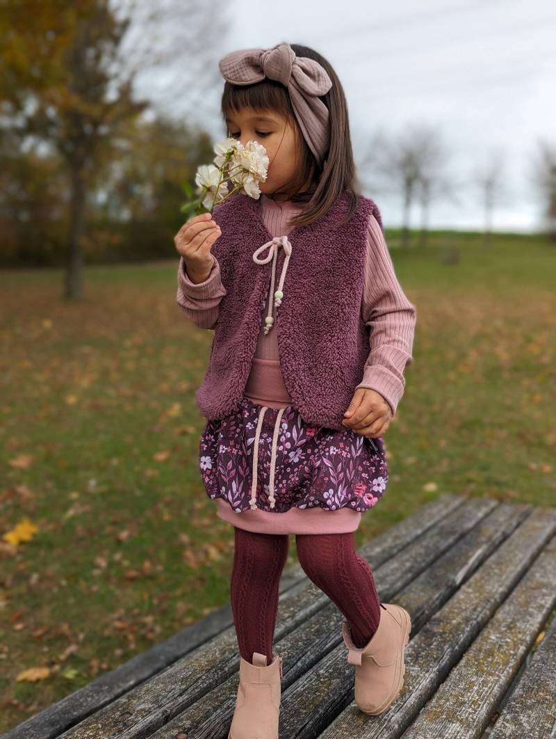 Dein Design Teddyweste | Weste Teddyfleece Plüschweste Kinderkleidung Mädchen Kind Baby von sschleifenliebee