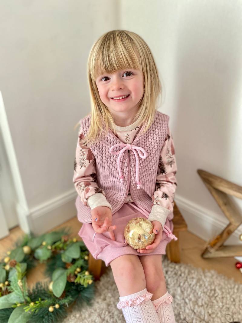 strickweste - Weste Grobstrick Big Knit Einhorn Kinderkleidung Mädchen Kind Baby von sschleifenliebee