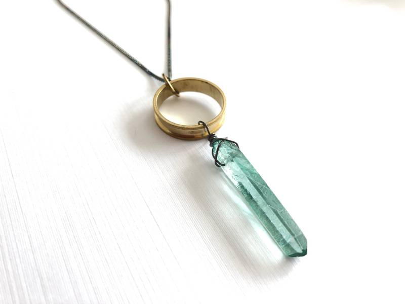 Kristall & Ring Kette #n1806 Kristall & Ring Kette #n1806 von ssdjewelry