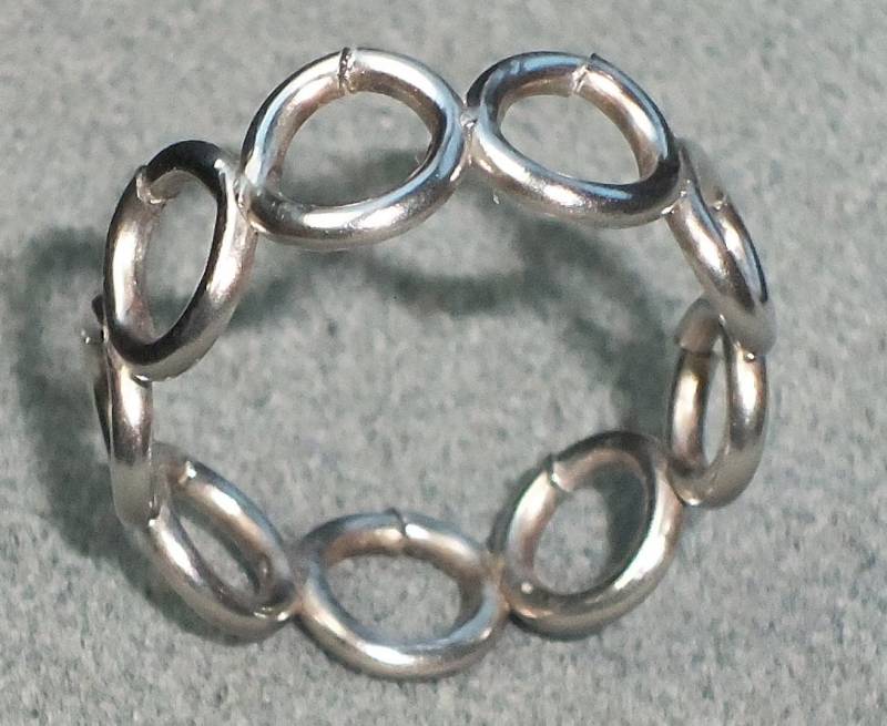 Wicked Strong Kettenpanzer "Ring Mail" Welded Size 5 1/2 Very von ssjmail