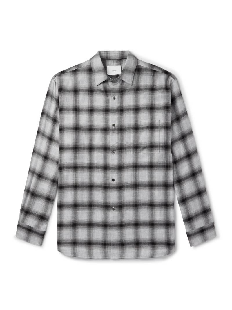 ssstein - Checked Lyocell-Blend Shirt - Men - Black - L von ssstein