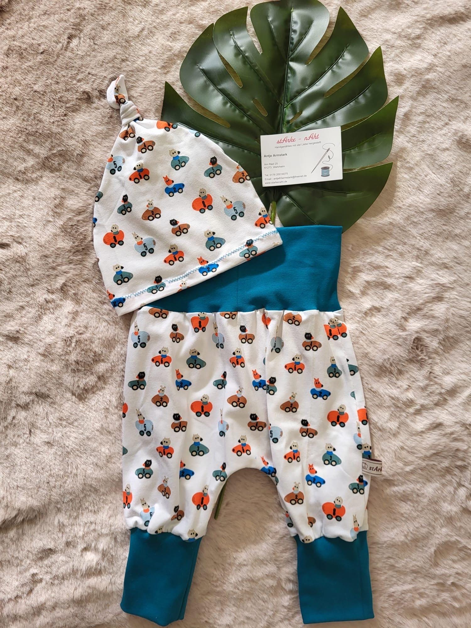 Babyset Pumphose Mit Mütze Für Jungen von stArkenAht