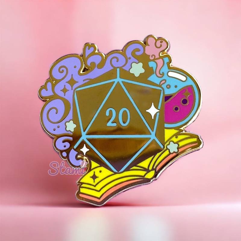 D20 Würfel Magier Anstecknadel | Dungeon Master Emaille Pin, Dungeons & Dragons Dm Game D20 Würfel Magier Anstecknadel | Dungeon Master Emaille Pin, Dungeons & Dragons Dm Game von stamistudios