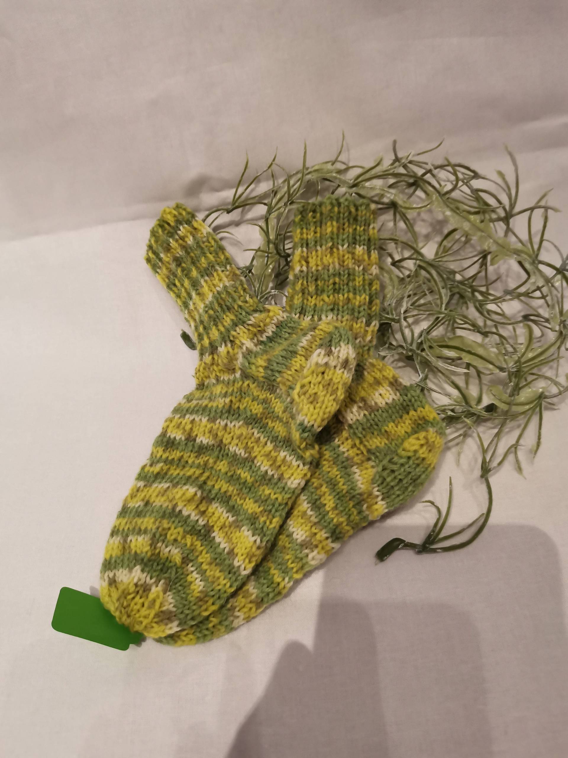 22/23 Handgestrickte, Selbstgestrickte Socken Gr von stammsdekomehr