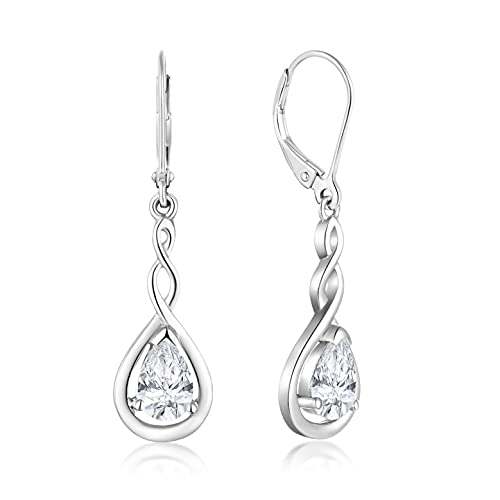 Starnny Unendlichkeit Ohrringe Silber 925 hängend Creolen Baumeln Damen mit April Geburtsstein 3A Zirkonia für Frauen Starnny Unendlichkeit Ohrringe Silber 925 hängend Creolen Baumeln Damen mit April Geburtsstein 3A Zirkonia für Frauen von starchenie