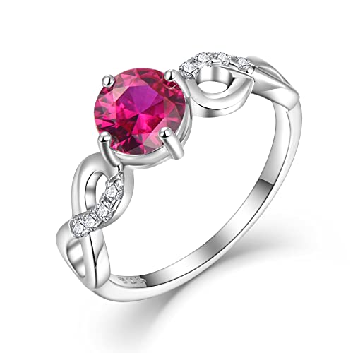 Starchenie Versprechen Ring 925 Sterling Silber Geburtsstein Unendlichkeit Ringe für Damen Starchenie Versprechen Ring 925 Sterling Silber Geburtsstein Unendlichkeit Ringe für Damen von starchenie