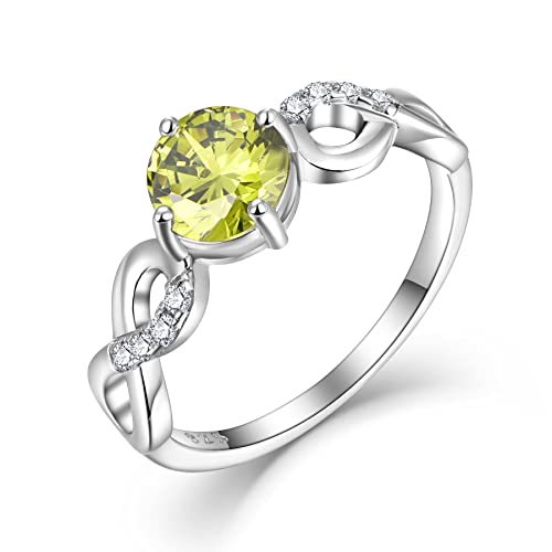 Starchenie Versprechen Ring 925 Sterling Silber Geburtsstein Unendlichkeit Ringe für Damen Starchenie Versprechen Ring 925 Sterling Silber Geburtsstein Unendlichkeit Ringe für Damen von starchenie