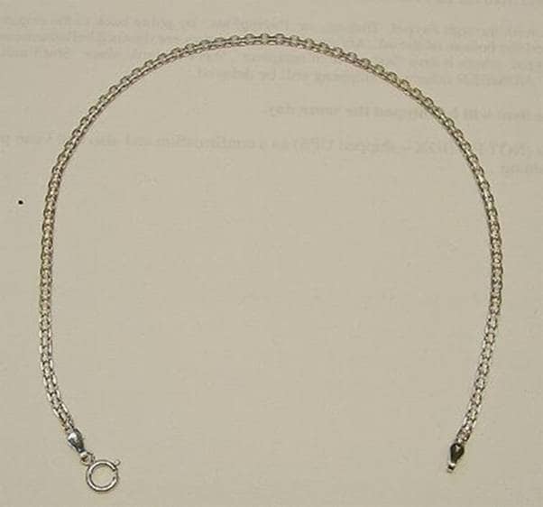 Neue 14K Weiß Oder Gelb Gold Fußkette 9 "Oder 10" Verlängerung Zu Halskette Umzuwandeln von starfinding