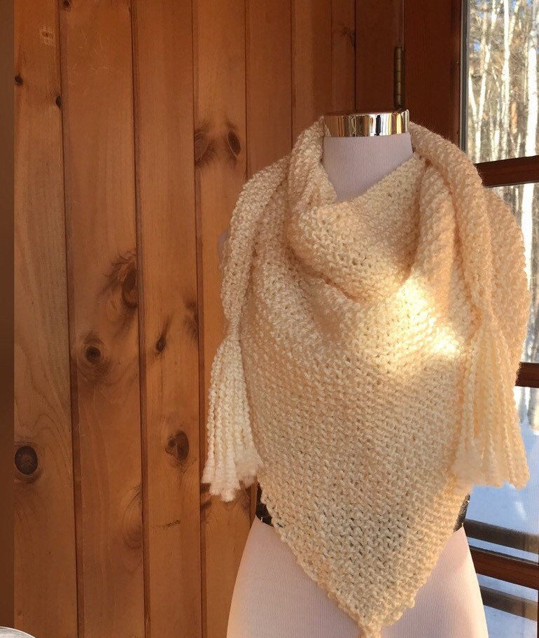 Outlander Inspirierte Handgestrickt Claire Es Schal Wickeltuch Versandkostenfrei von starlightknit