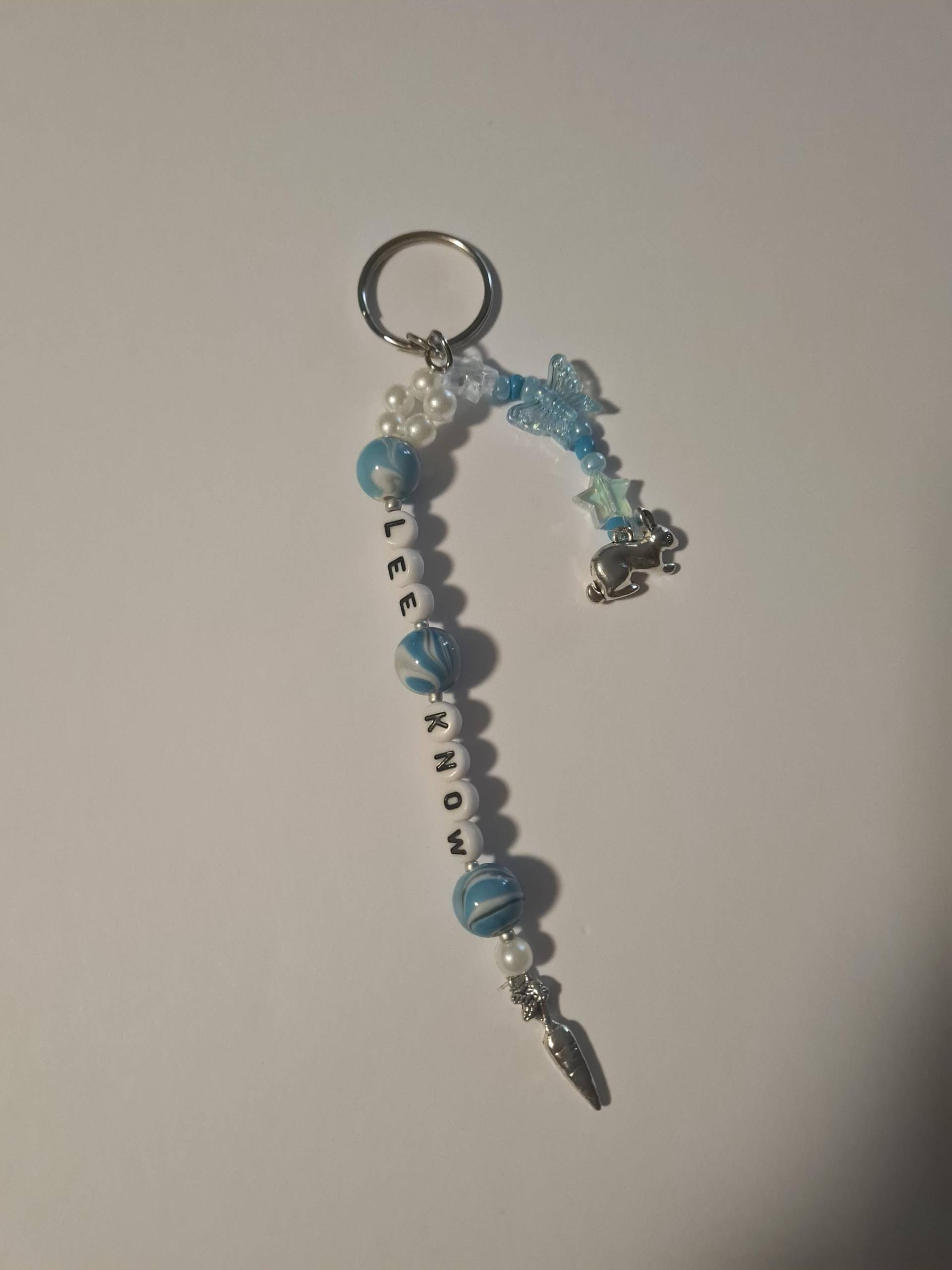 Schlüsselanhänger Stray Kids Kpop Custom Individuell Perlen von starlost31