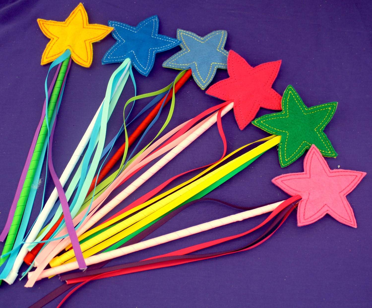 Gesticktes 10Er Set Filz Star Wand Party Pack - Toll Für Party-Guns, Dress Up Und Kostüme Wähle Deine Farben Aus Gesticktes 10Er Set Filz Star Wand Party Pack - Toll Für Party-Guns, Dress Up Und Kostüme Wähle Deine Farben Aus von starvisions