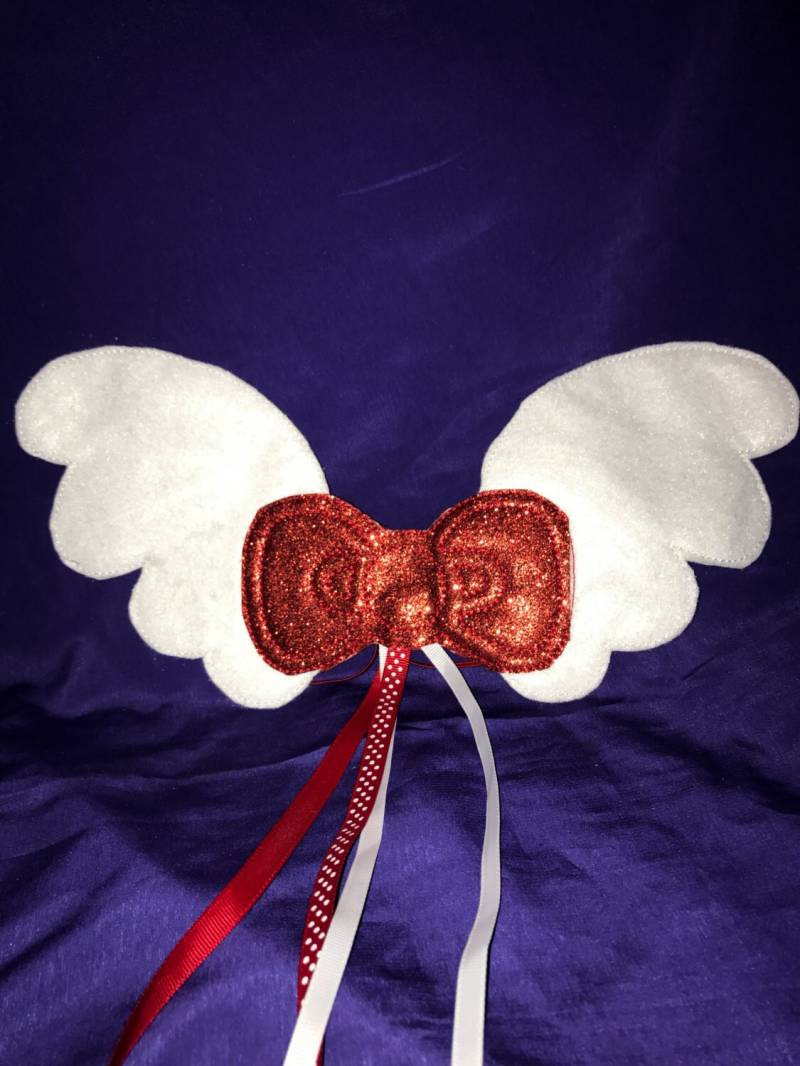 Individuell Bestickte Kitty Engelsflügel von starvisions